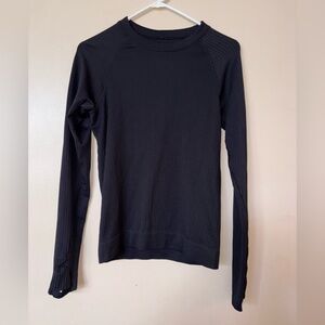 lululemon athletica Black Long Sleeve Top